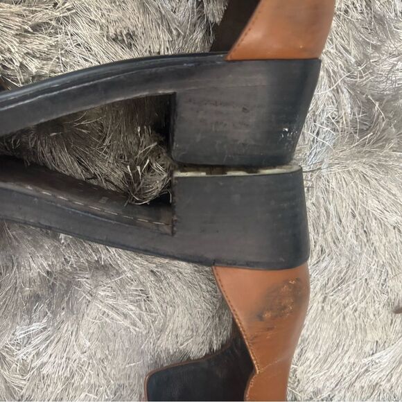 Alexander wang cuff buckle flats shoes open toe sandals ankle spartiates cutout - Picture 6 of 10